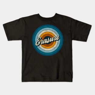 Erasure - Retro Circle Vintage Kids T-Shirt